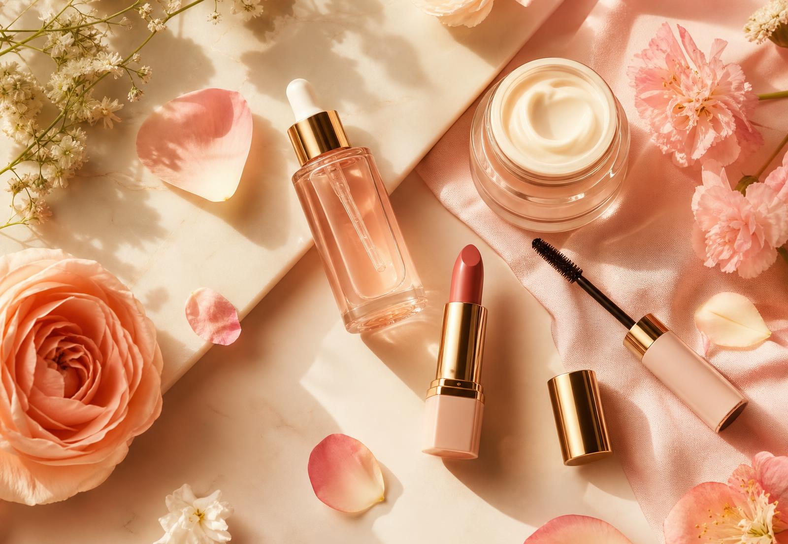 Set de maquillaje y skincare de Bloom Beauty